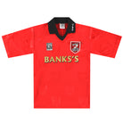 1996-97 Walsall Home Shirt M.Boys Football Shirt