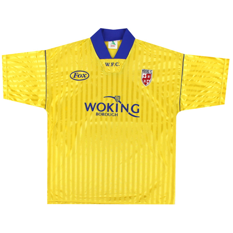 1996-97 Woking Away Shirt L Football Shirt