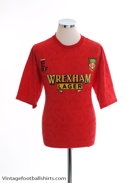 1996-97 Wrexham Home Shirt M Football Shirt