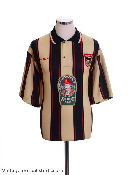 1996-98 Ipswich Away Shirt *As New* M Football Shirt