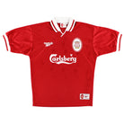 1996-98 Liverpool Reebok Home Shirt *Mint* M Football Shirt