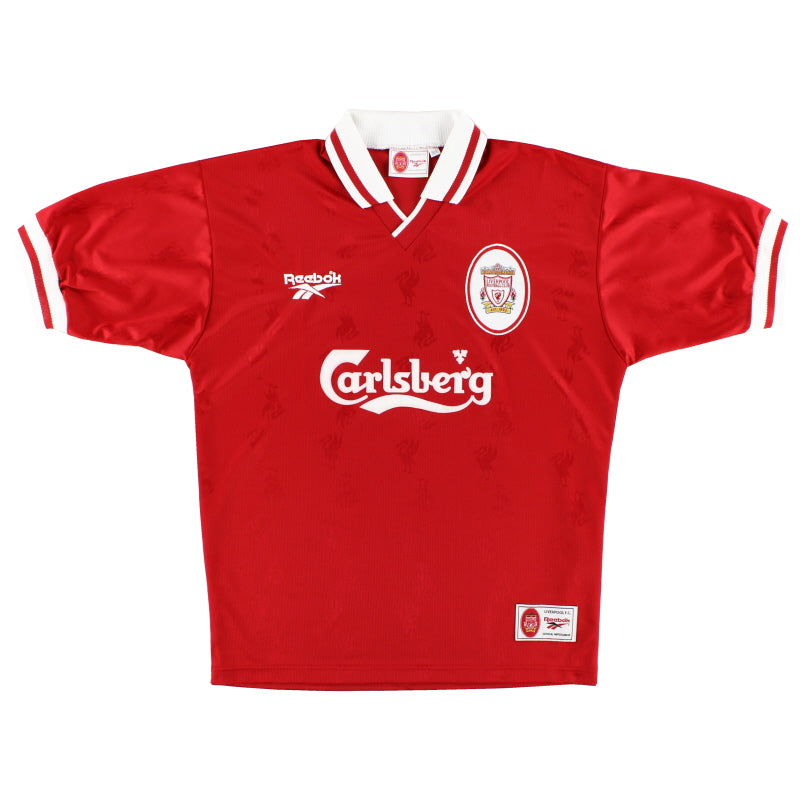 1996-98 Liverpool Reebok Home Shirt XL Football Shirt