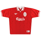 1996-98 Liverpool Reebok Home Shirt M Football Shirt