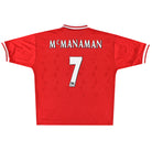 1996-98 Liverpool Reebok Home Shirt McManaman #7 XL Football Shirt