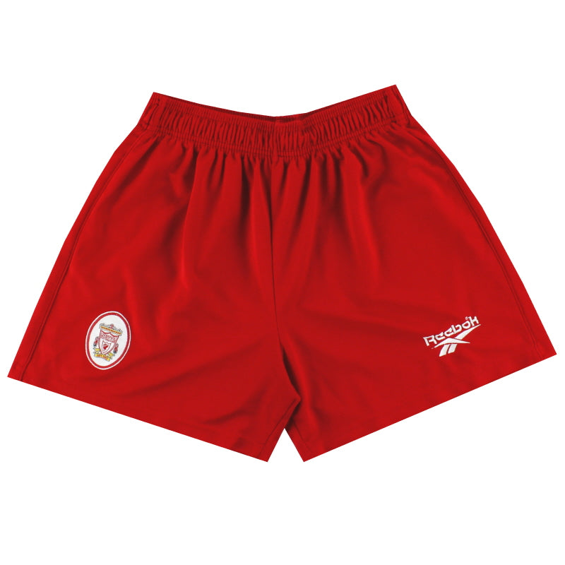 1996-98 Liverpool Reebok Home Shorts S Football Shorts