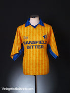 1996-98 Mansfield Town Home Shirt L Football Shirt