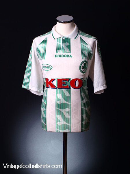 1996-98 Omonia Nicosia Away Shirt XL Football Shirt