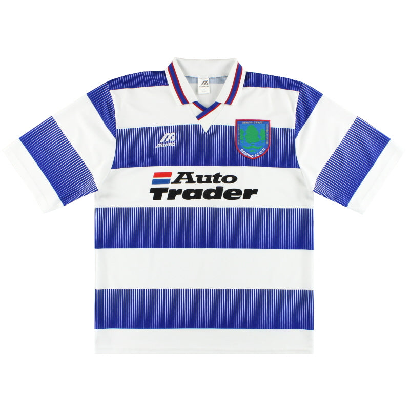 1996-98 Reading Mizuno '100 Years Elm Park' Home Shirt L Football Shirt