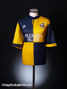 1996-98 Scunthorpe Away Shirt L Football Shirt