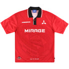 1996-98 Urawa Red Diamonds Umbro Home Shirt S Football Shirt