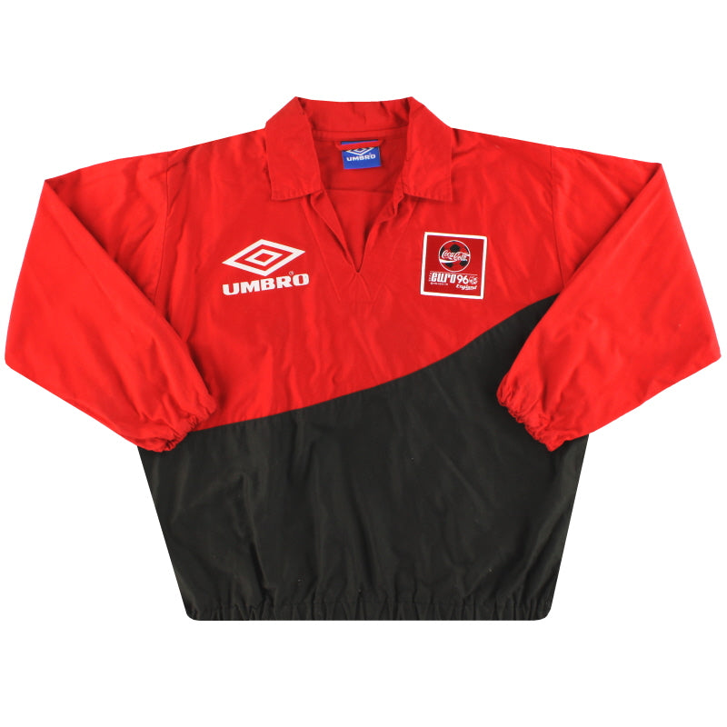 1996 European Championship Umbro Coca-Cola Drill Top L Training Top