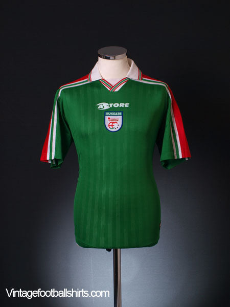 1997-00 Euskadi Home Shirt L Football Shirt