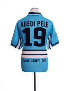 1997-98 1860 Munich Home Shirt Abedi Pele #19 L Football Shirt