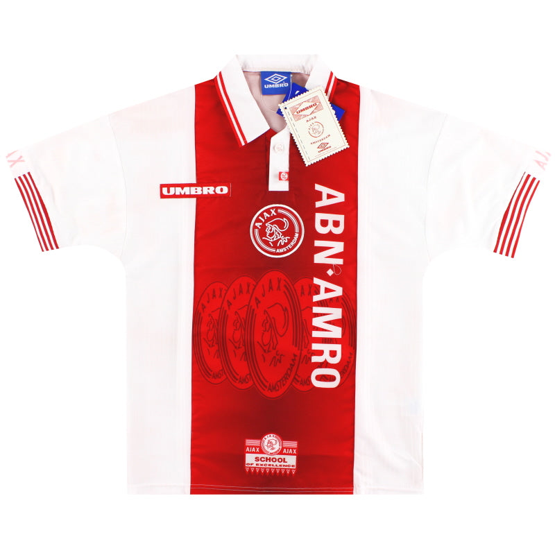 1997-98 Ajax Umbro Home Shirt *w/tags* M Football Shirt