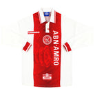 1997-98 Ajax Umbro Home Shirt L/S L Football Shirt