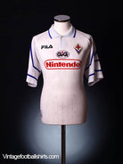 1997-98 Fiorentina Away Shirt L Football Shirt