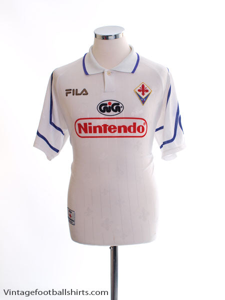 1997-98 Fiorentina Away Shirt S Football Shirt