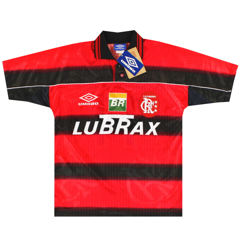 1997-98 Flamengo Umbro Home Shirt #11 *w/tags* L Football Shirt