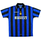 1997-98 Inter Milan Umbro Home Shirt XL Football Shirt