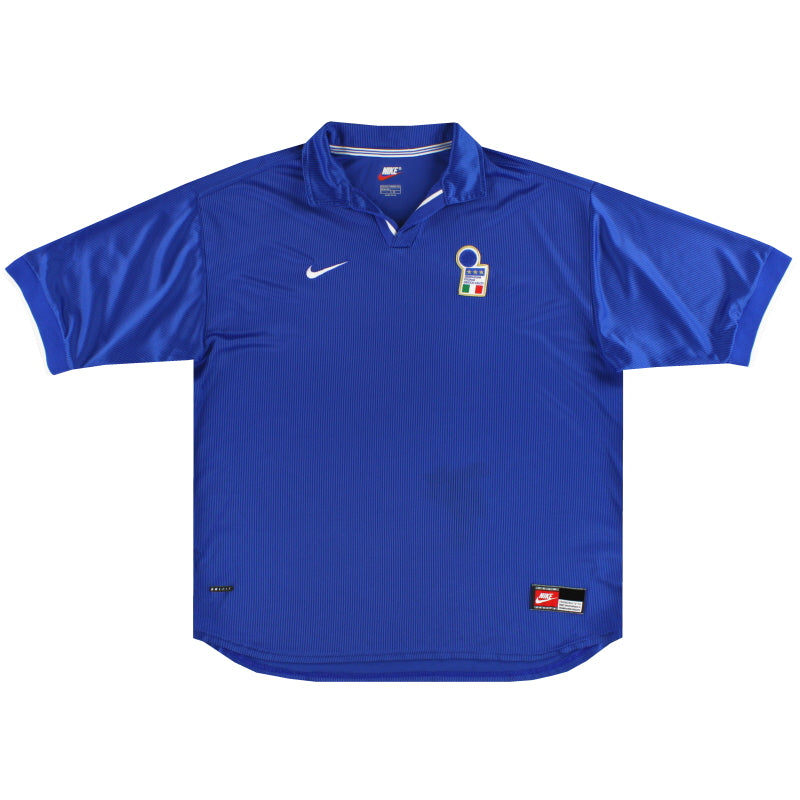 1997-98 Italy Nike Home Shirt S Football Shirt