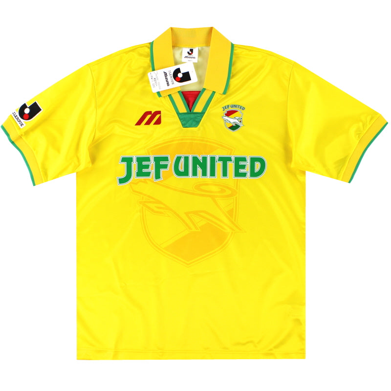 1997-98 JEF United Mizuno Home Shirt *w/tags* L Football Shirt