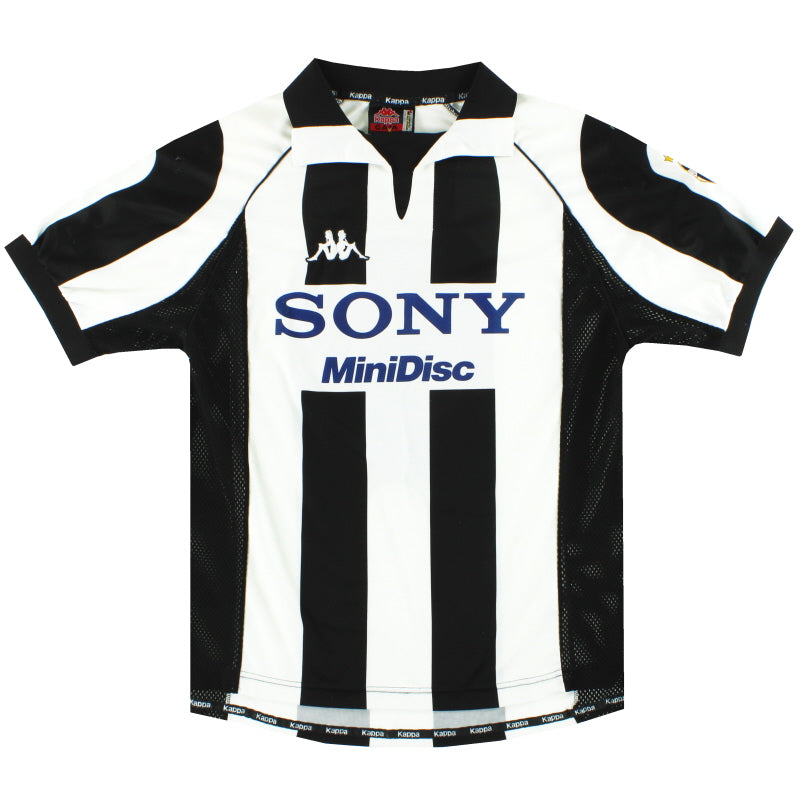 1997-98 Juventus Kappa Centenary Home Shirt L Football Shirt