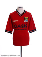 1997-98 Morecambe Home Shirt L Football Shirt