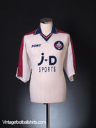 1997-98 Oldham Away Shirt XL Football Shirt