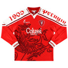 1997-98 Perugia Match Issue Home Shirt Rapajc #11 L/S M Football Shirt