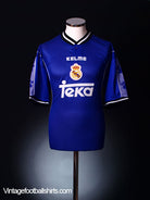 1997-98 Real Madrid Away Shirt XL Football Shirt