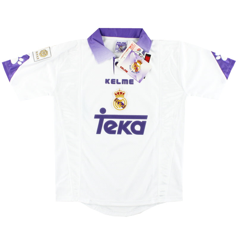 1997-98 Real Madrid Kelme Home Shirt *w/tags* XS Football Shirt