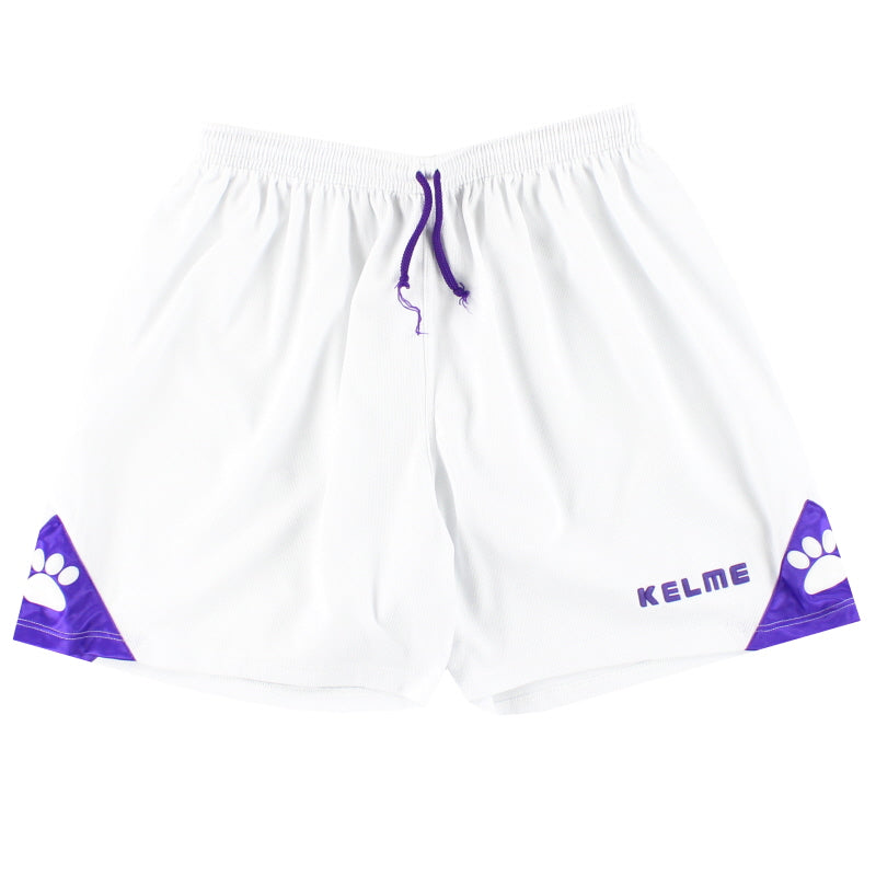 1997-98 Real Madrid Kelme Home Shorts *Mint* M Football Shorts