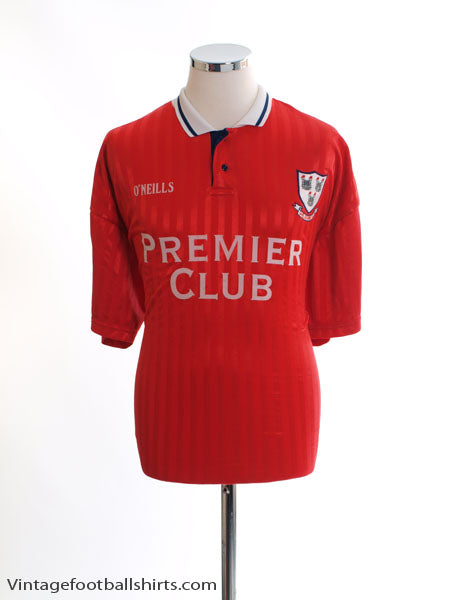 1997-98 Shelbourne Home Shirt #10 L Football Shirt