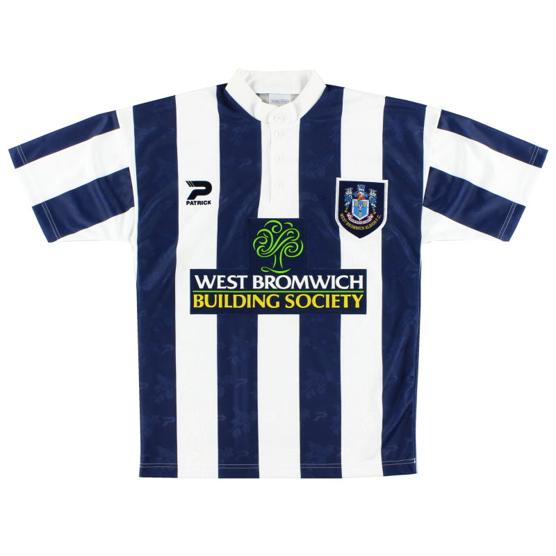 1997-98 West Brom Patrick Home Shirt L Football Shirt