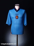 1997-98 West Ham Away Shirt L Football Shirt