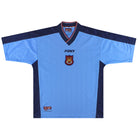 1997-98 West Ham Pony Away Shirt L Football Shirt