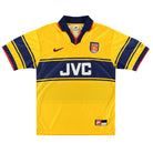 1997-99 Arsenal Nike Away Shirt L Football Shirt