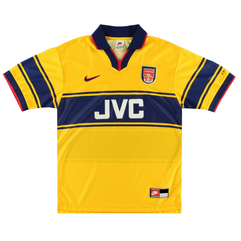 1997-99 Arsenal Nike Away Shirt L Football Shirt