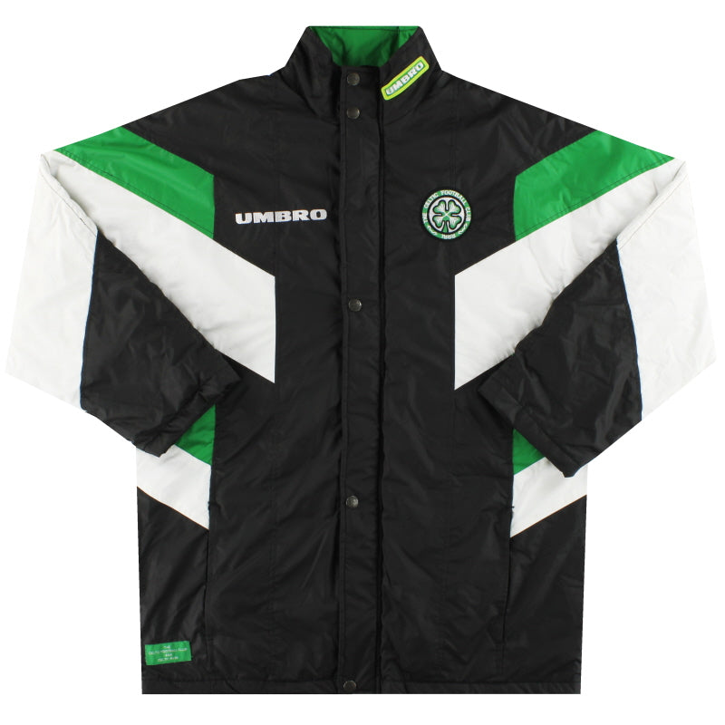 1997-99 Celtic Umbro Bench Coat *As New* L Jacket