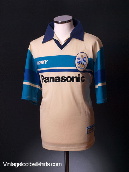 1997-99 Huddersfield Town Away Shirt L Football Shirt