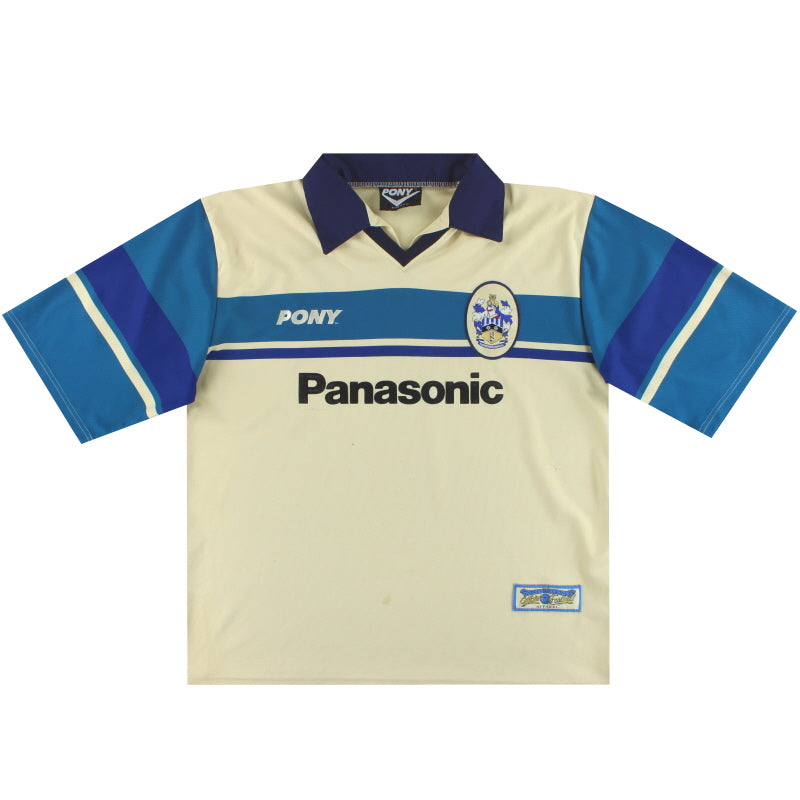 1997-99 Huddersfield Town Pony Away Shirt XL Football Shirt