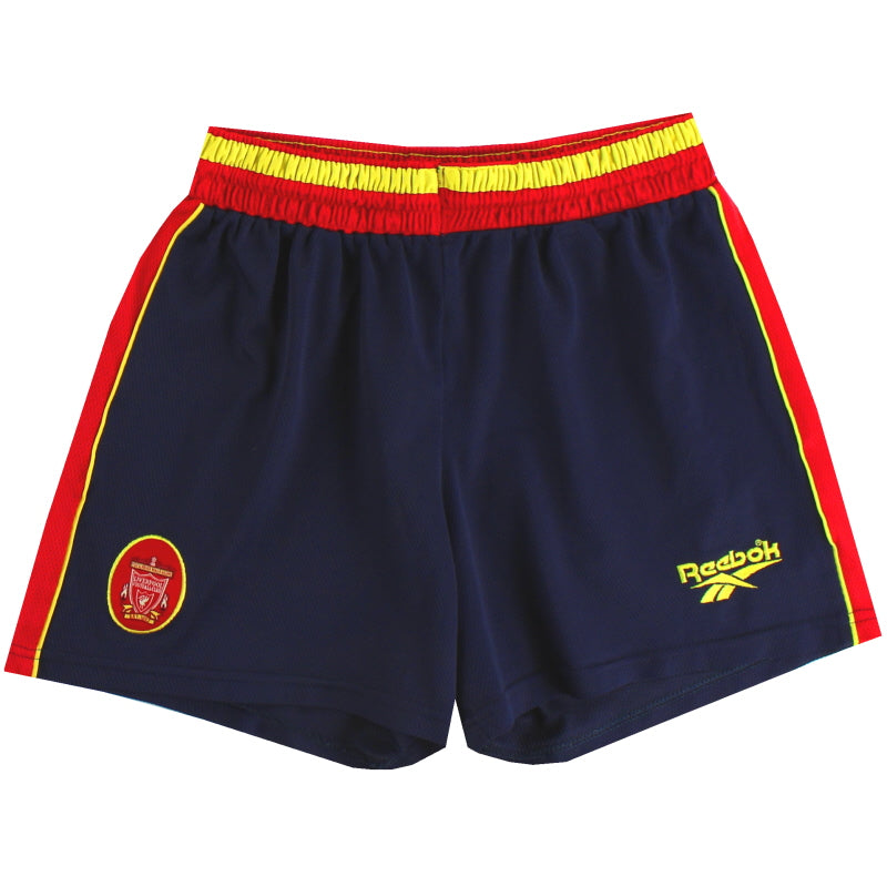 1997-99 Liverpool Reebok Away Shorts M Football Shorts