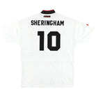 1997-99 Manchester United Umbro Away Shirt Sheringham #10 XL Football Shirt