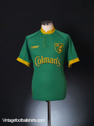 1997-99 Norwich City Away Shirt M Football Shirt