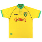 1997-99 Norwich City Pony Home Shirt L Football Shirt