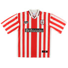 1997-99 Stoke City Asics Home Shirt L Football Shirt