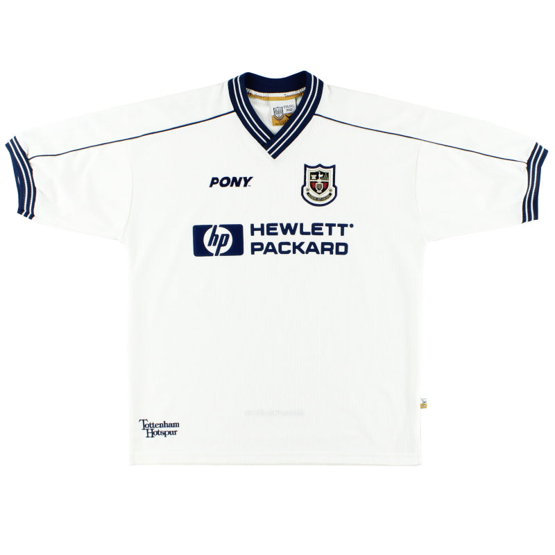 1997-99 Tottenham Pony Home Shirt Y Football Shirt