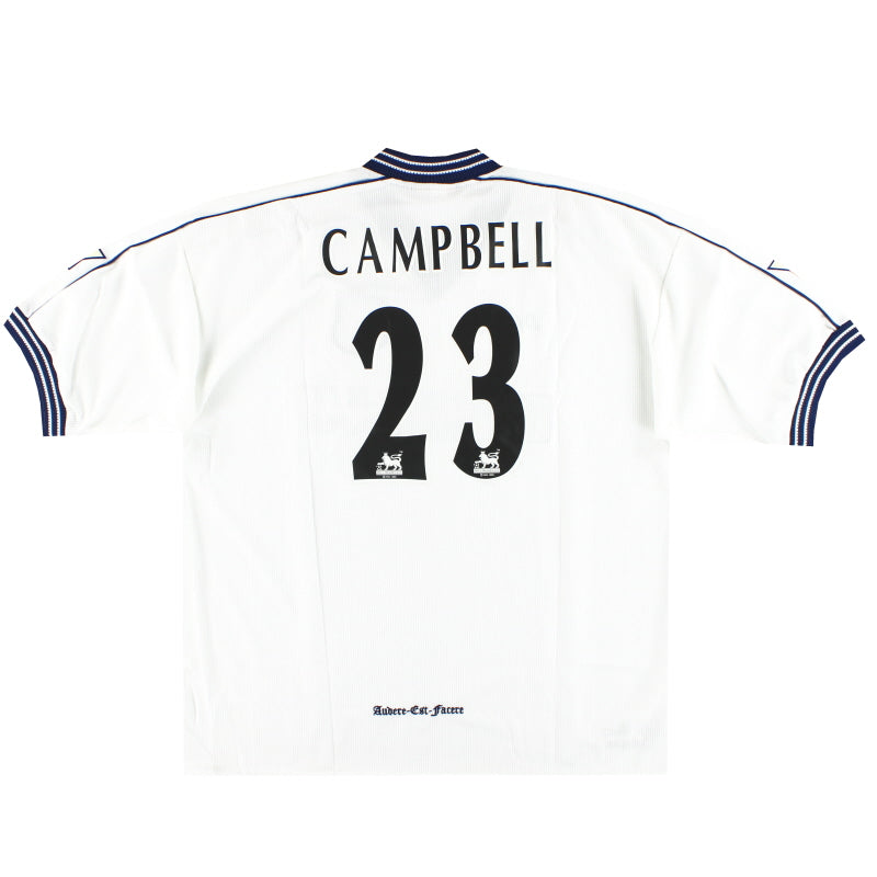 1997-99 Tottenham Pony Home Shirt Campbell #23 *w/tags* XXL Football Shirt