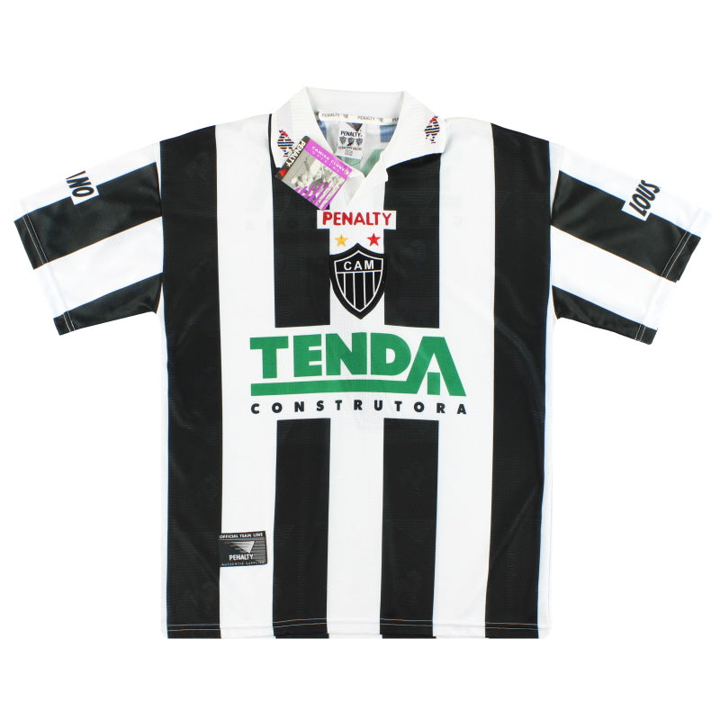 1997 Atletico Mineiro Penalty Home Shirt #7 *w/tags* XL Football Shirt