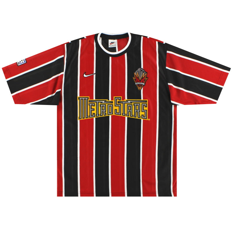 1997 Metrostars Nike Home Shirt M Football Shirt